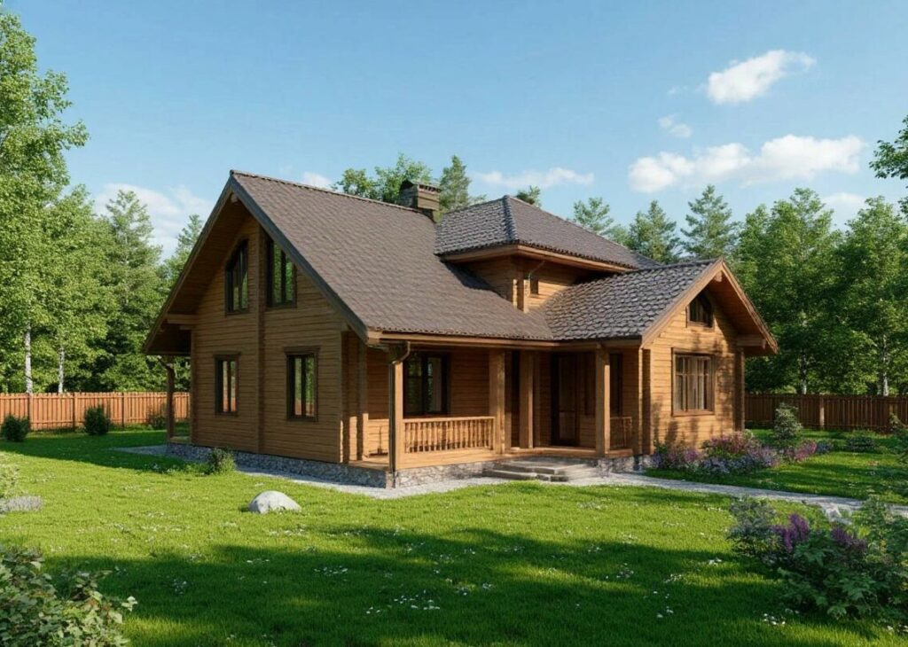 Строительство загородного дома под Саратовом