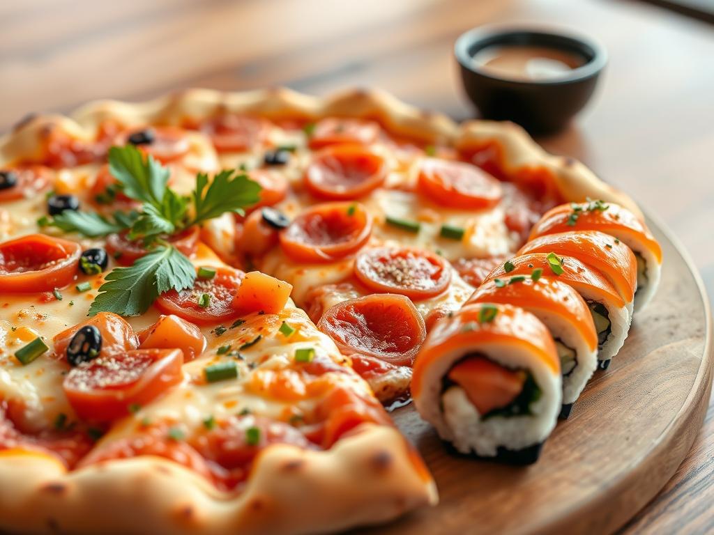 Заказать суши и пиццу в Казани