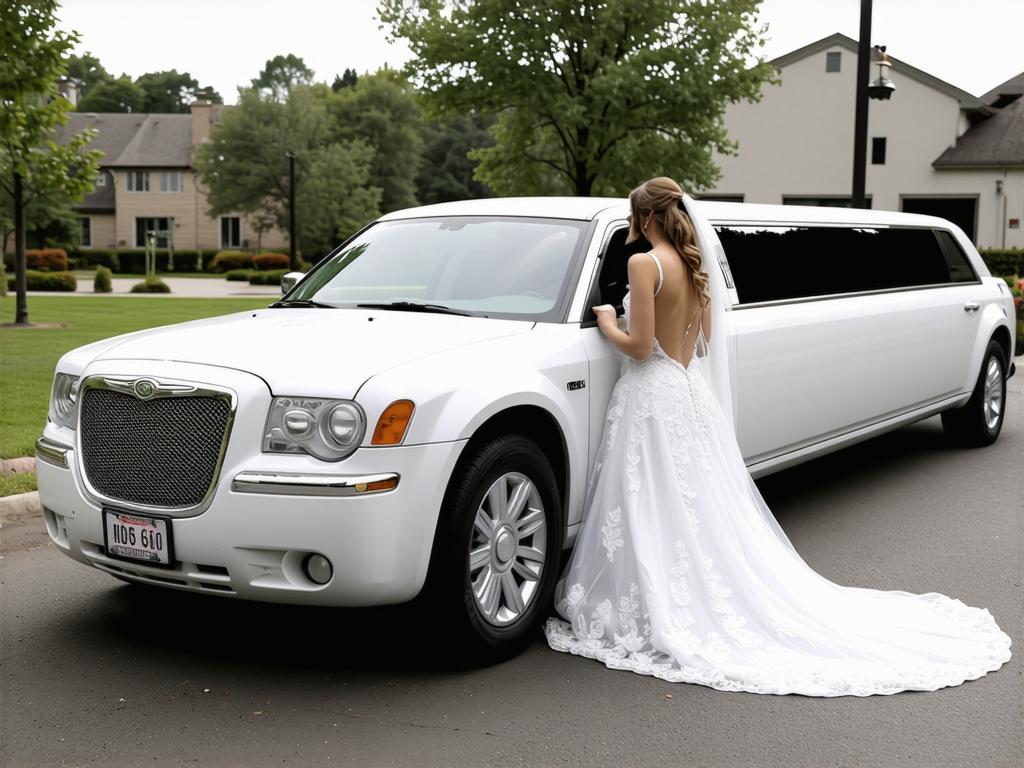 Аренда лимузина для свадьбы в Казани