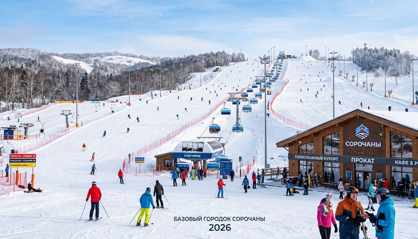 Лучшие горнолыжные курорты Подмосковья