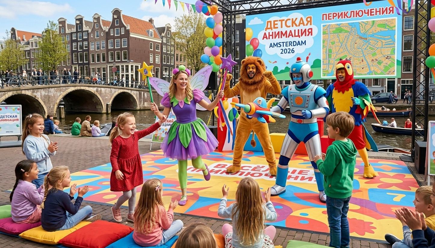 Организация детских праздников в Брянске