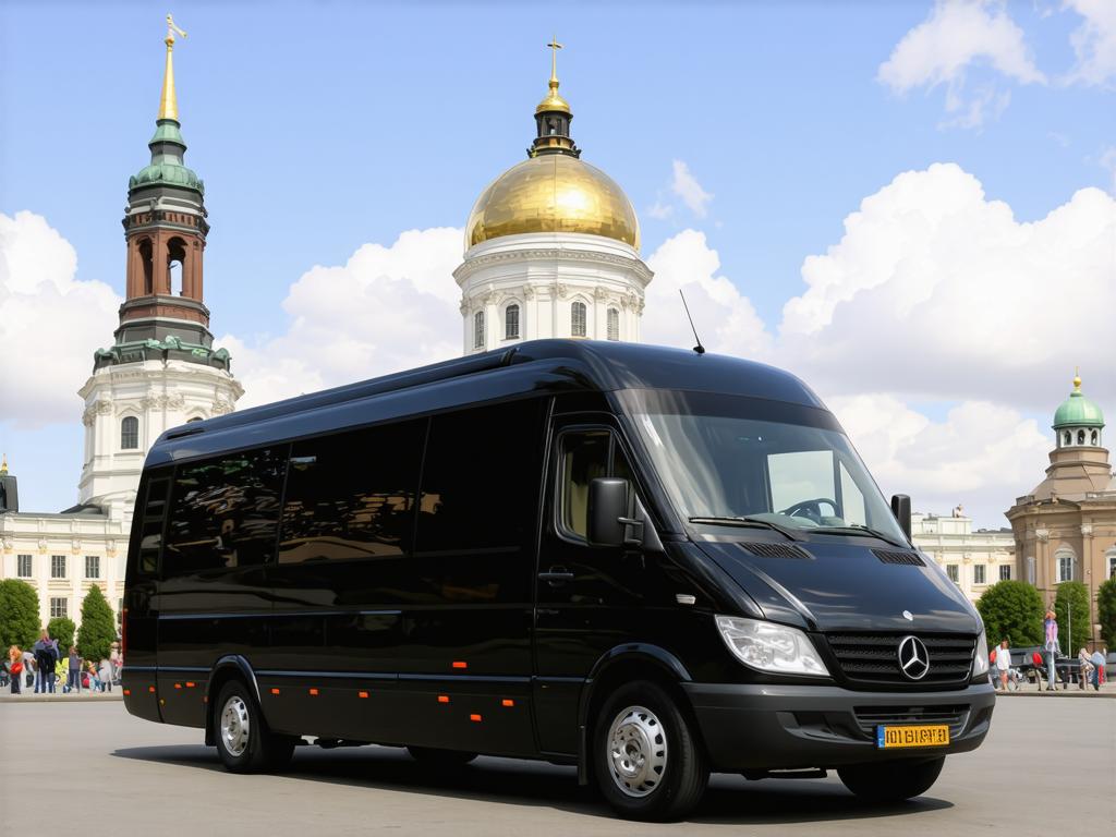 Заказ микроавтобуса для групповой поездки по Санкт-Петербургу и области