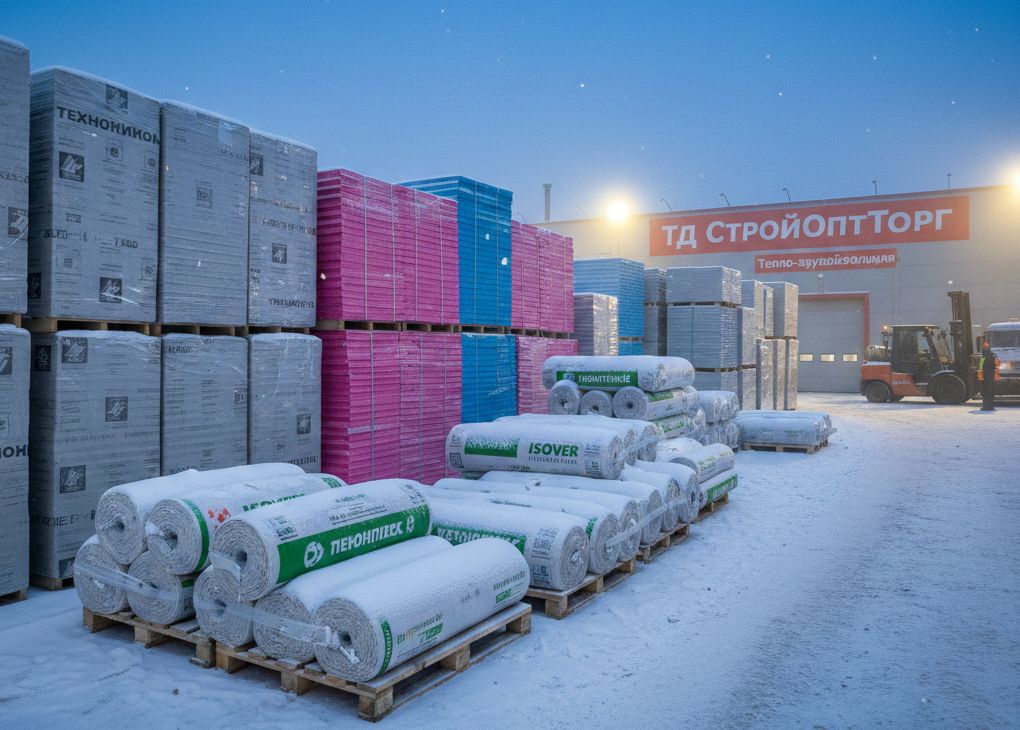 Где купить утеплитель для стен и кровли в Вологде