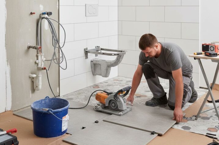 Где заказать ремонт санузла под ключ в Подольске