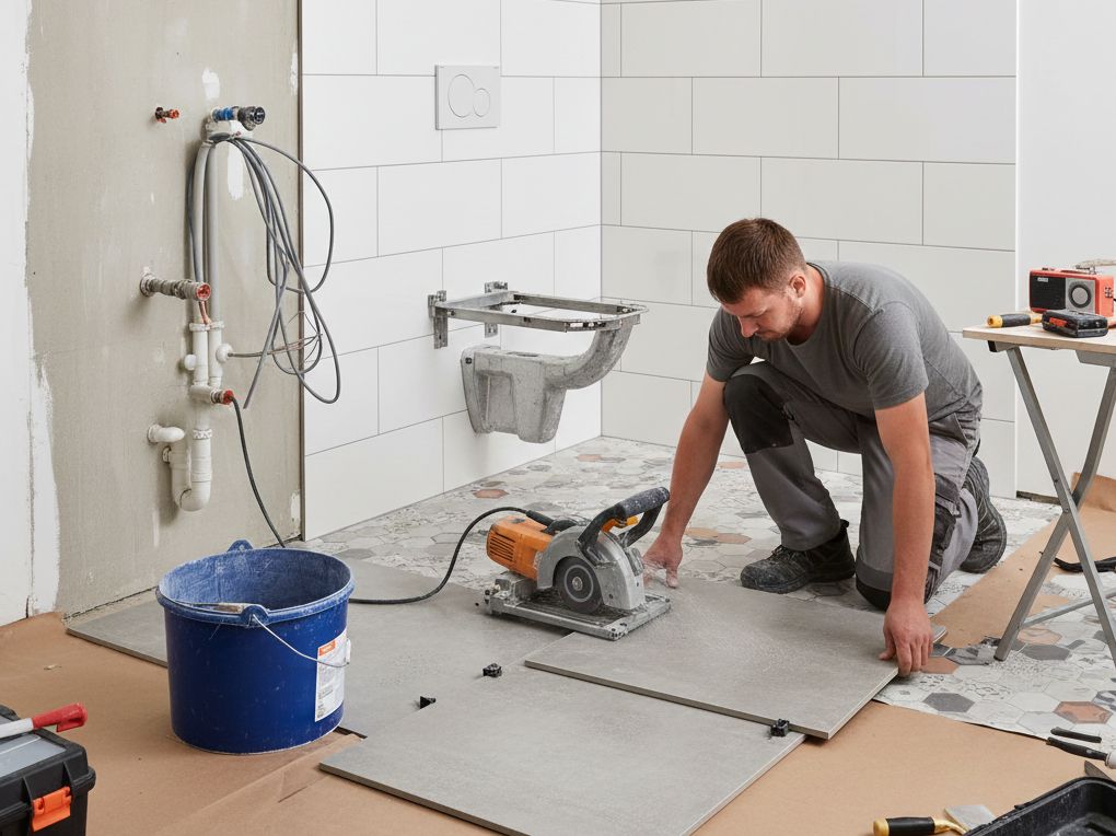 Где заказать ремонт санузла под ключ в Подольске