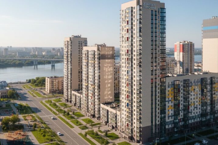 Многоэтажные новостройки Ростова-на-Дону