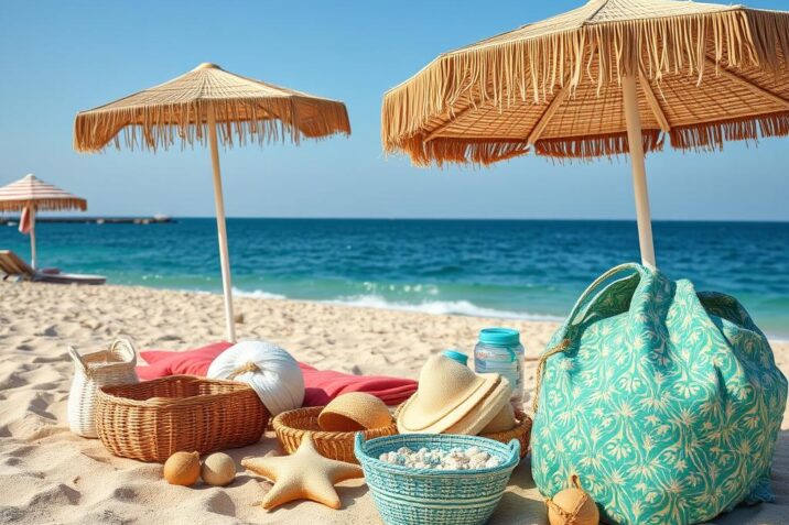 Пляжные товары и аксессуары в курортных магазинах Анапы