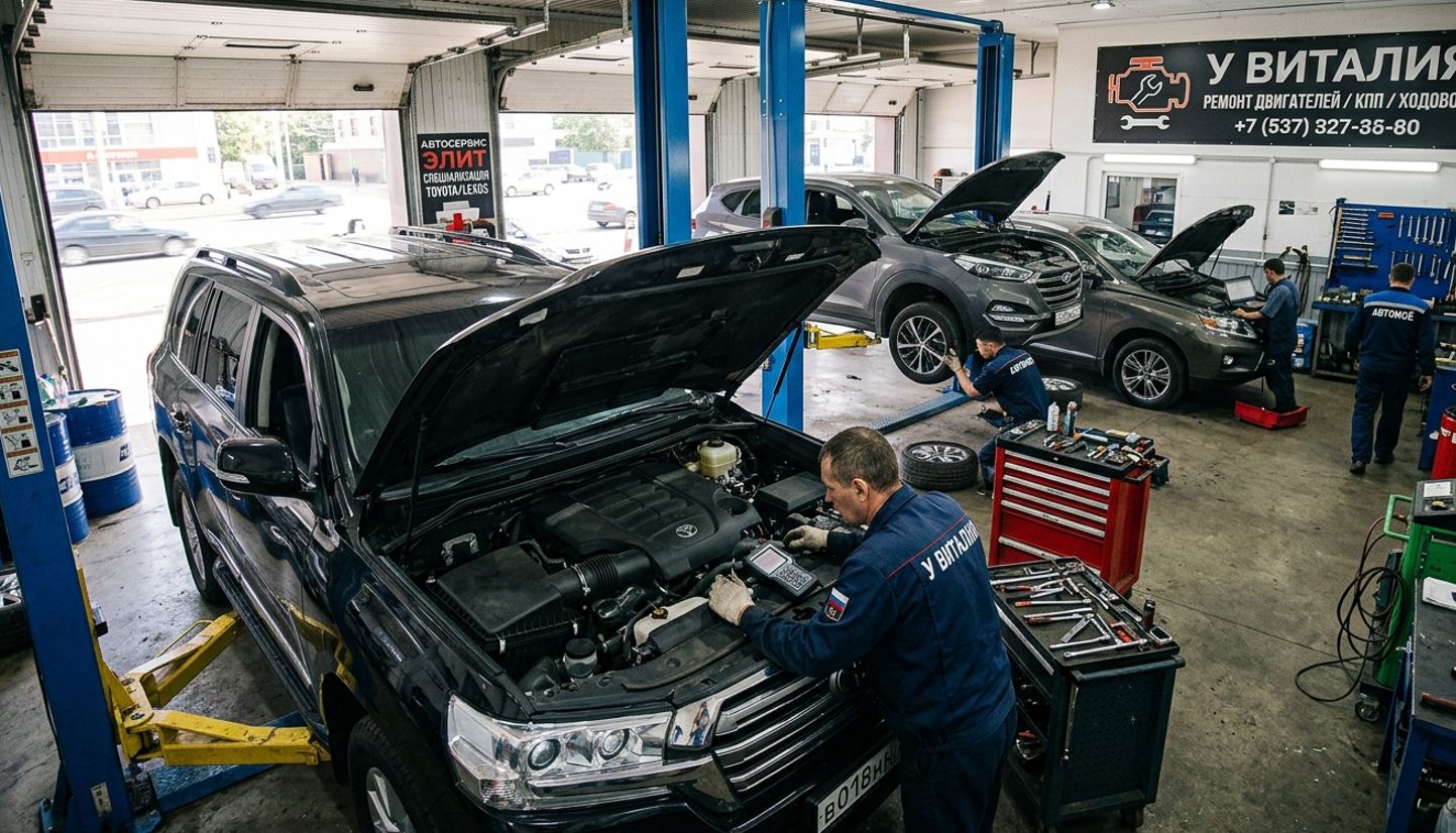 Автосервисы кубанской столицы