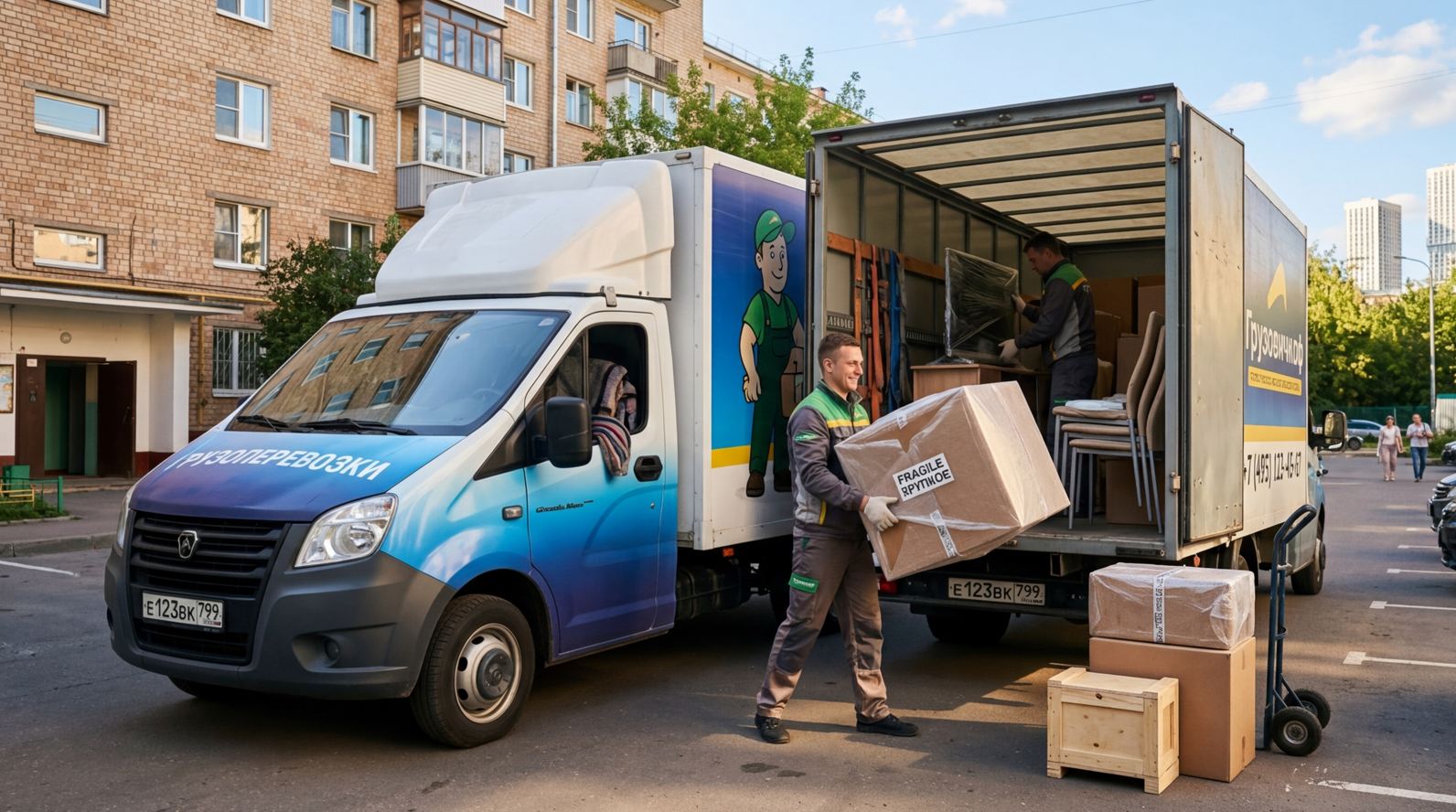 Грузоперевозки и эвакуаторы в столице