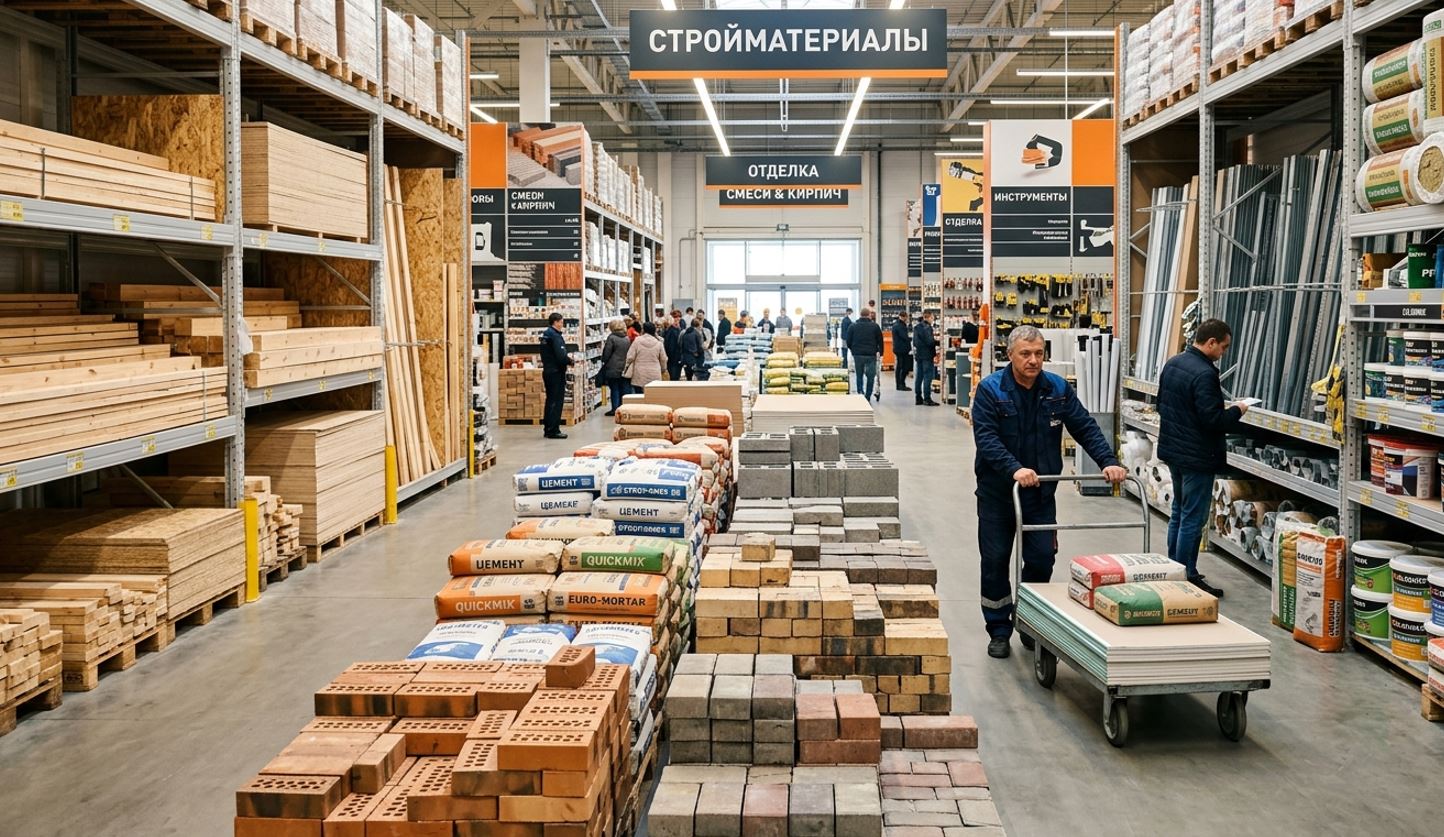 Стройматериалы в Калуге
