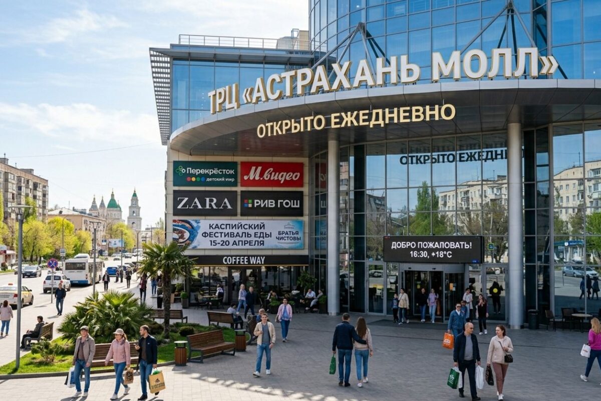 Шопинг в Астрахани